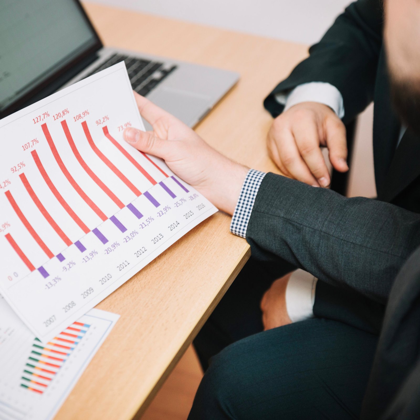 crop-people-working-with-diagrams